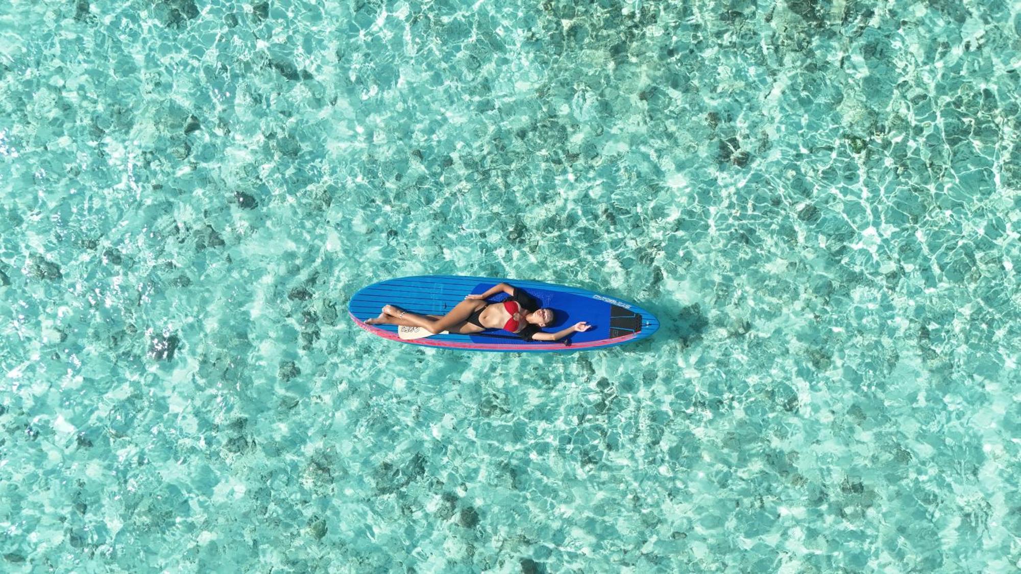 Blue Water Thoddoo Inn Esterno foto